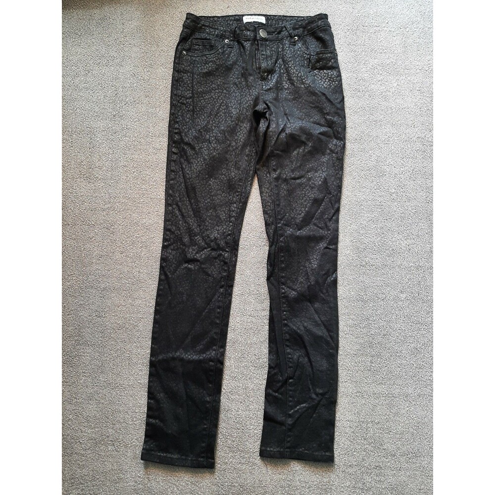 Red N Blue Brand Black Pants size 8 Womens Stretch Cotton Spandex